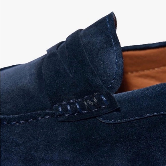 NEW REPUBLIC Monaco Suede Drivers. Navy Blue – Men’s 7.5 (fits women’s 9–9.5) main image 5